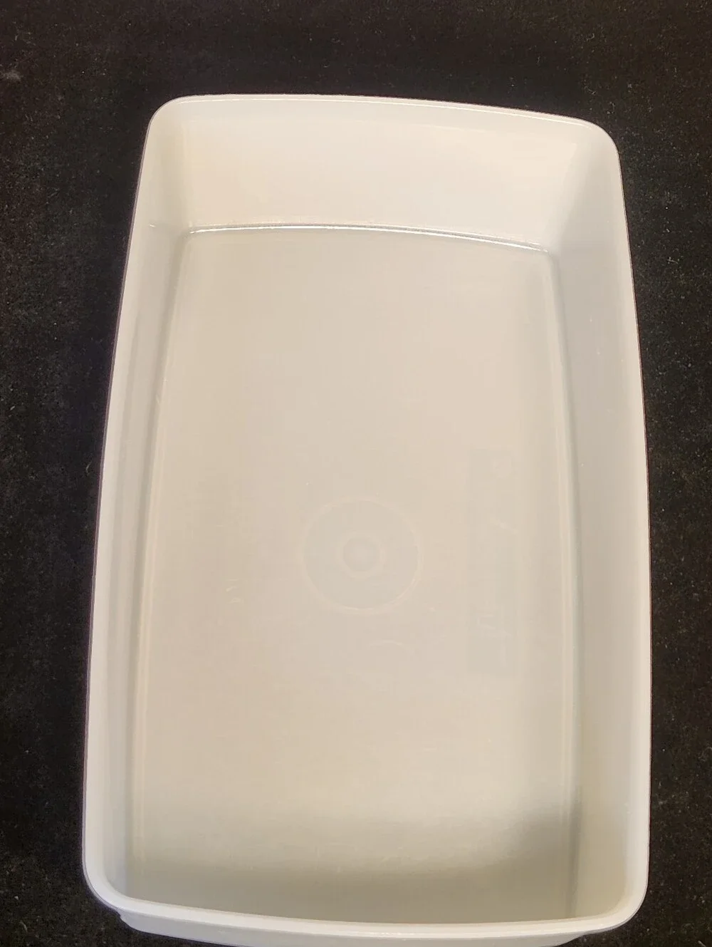 Vintage Tupperware Rectangular Pak 'N Stor Clear Container #713-2 With Lid #714